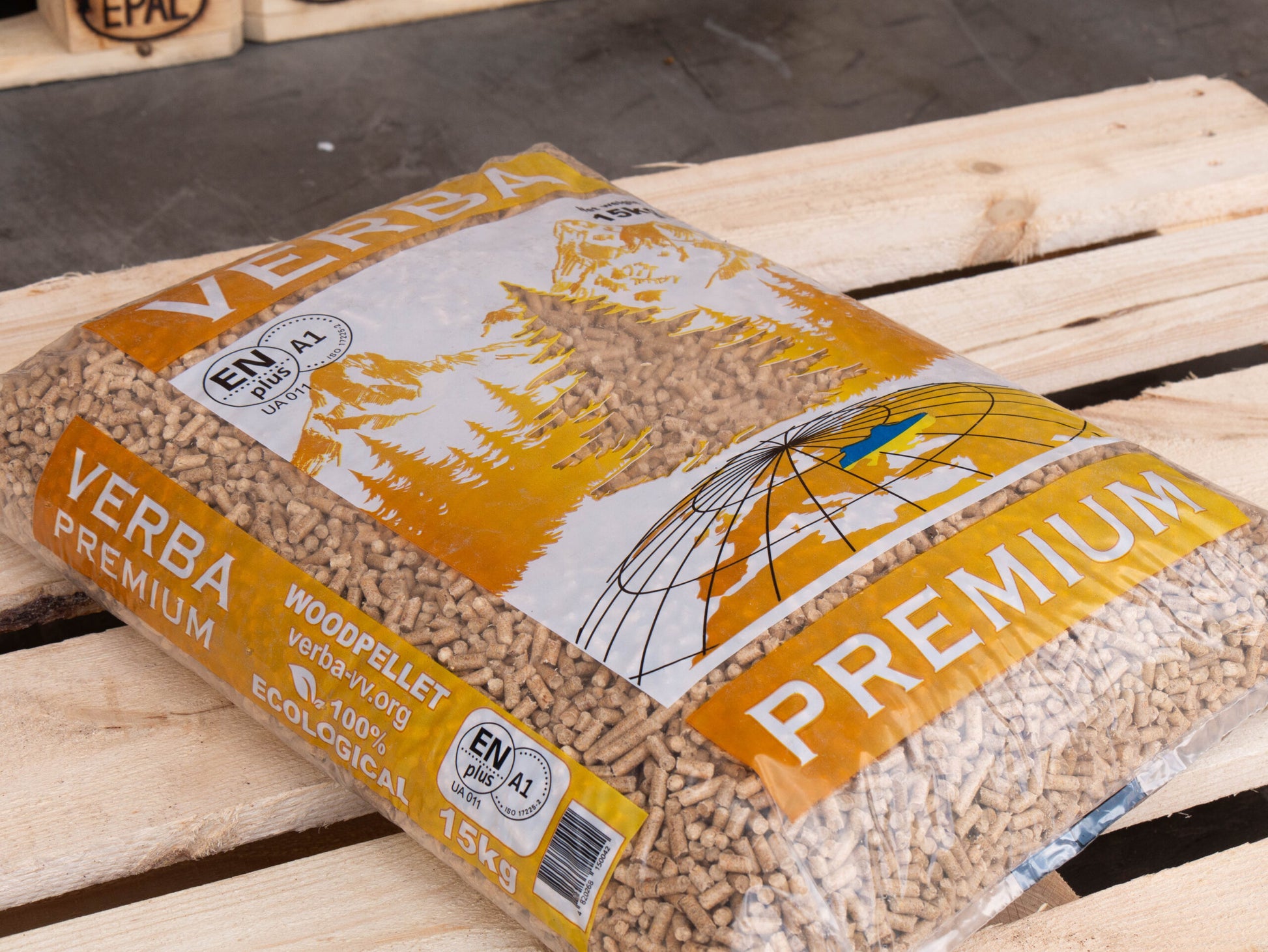 Verba Premium 15KG verba enplus a1 houtpellets