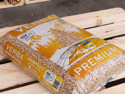 Verba Premium 15KG verba enplus a1 houtpellets